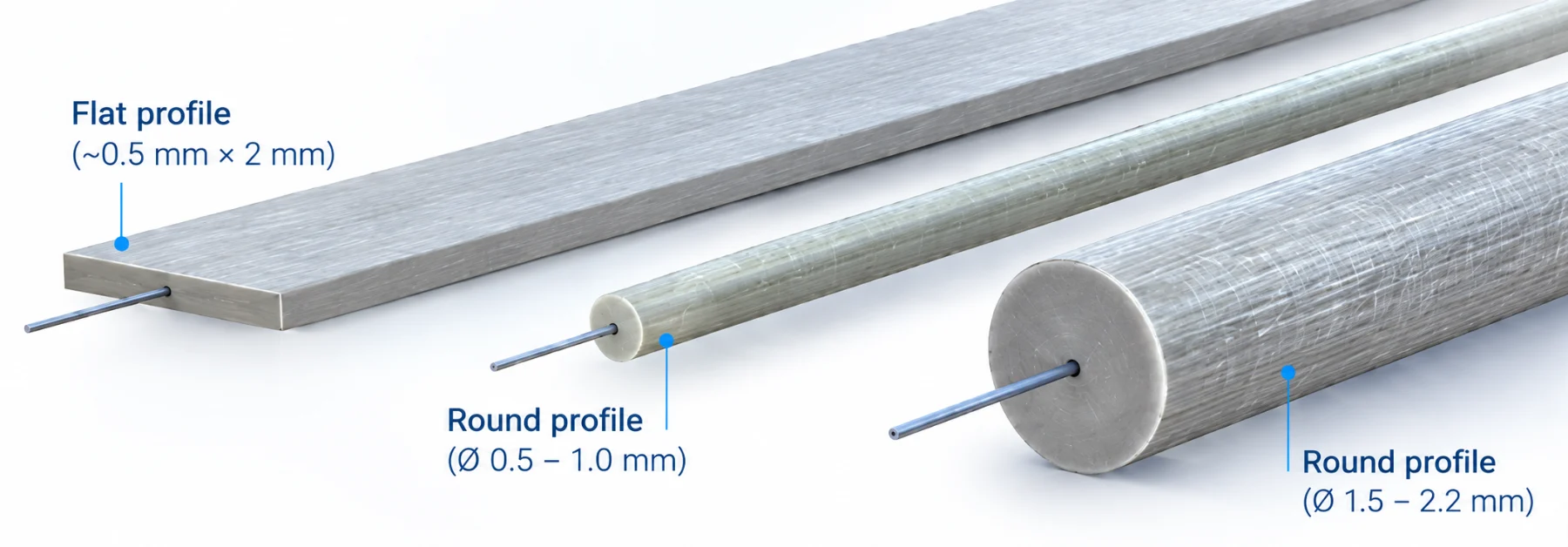 CS FSR fiber sensing rod